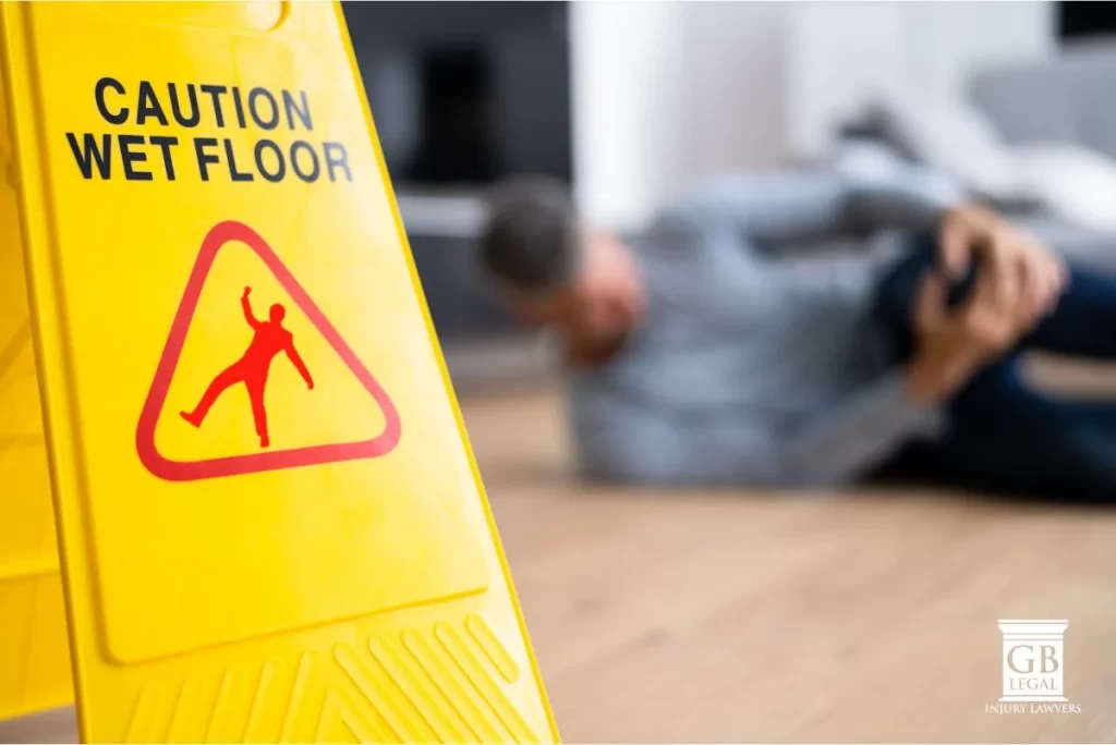 What are the common injuries from slip and fall accidents?