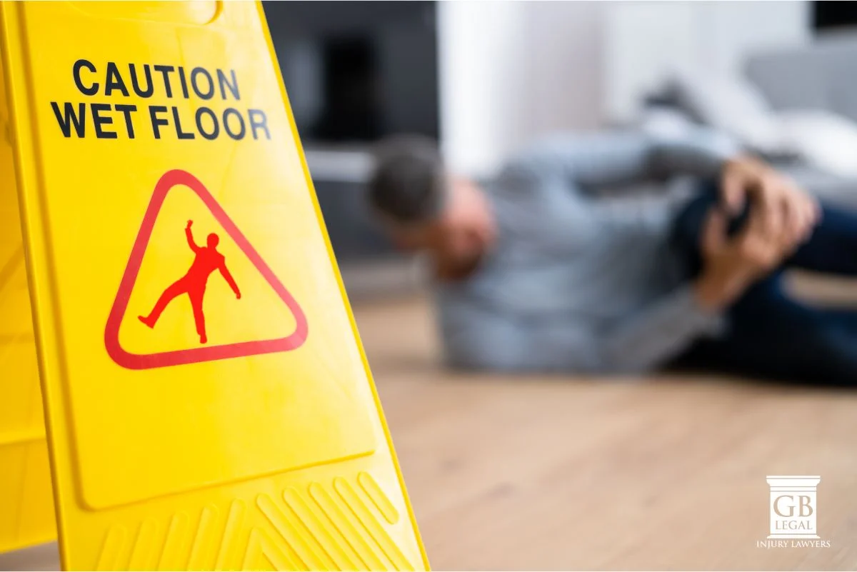 What are the common injuries from slip and fall accidents?